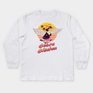 Cobra Chicken! Kids Long Sleeve T-Shirt